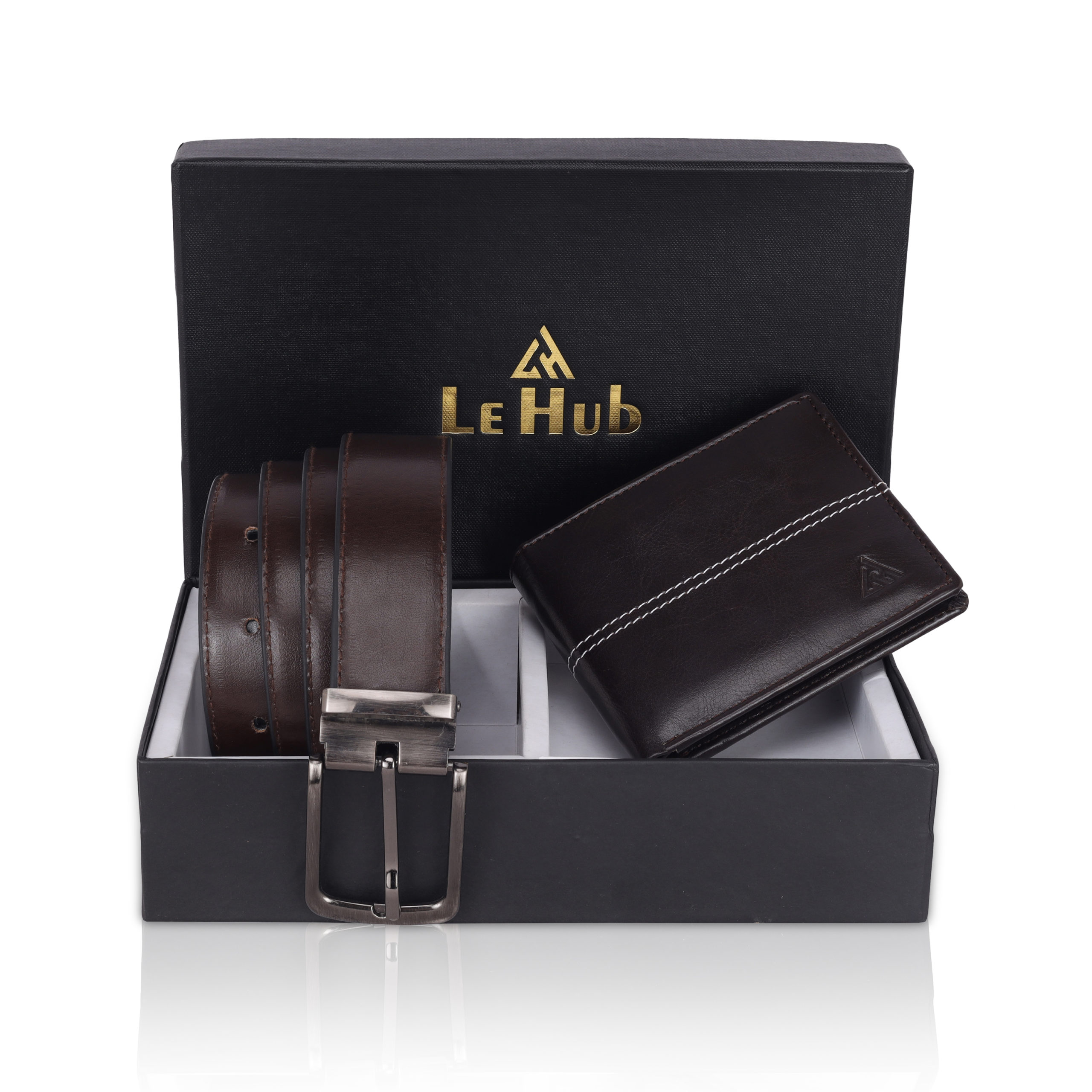 WILDHORN RFID Protected Genuine High Quality Leather Wallet & Belt Combo  for Men | eBay